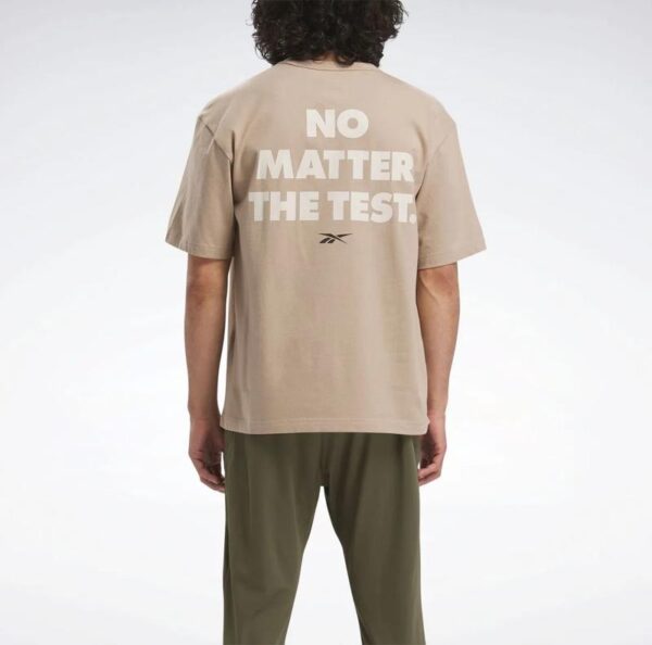 REMERA REEBOK NO MATTER THE TEST GFX SS