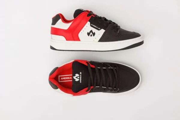 ZAPATILLA AMERIKA SB TORA SB banco rojo negro