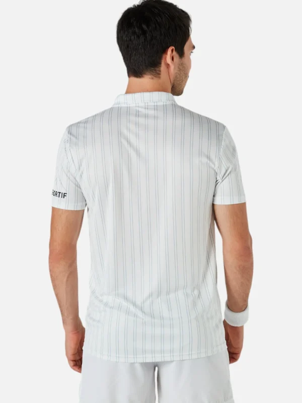 CHOMBA LECOQ TENNIS STRIPE POLO