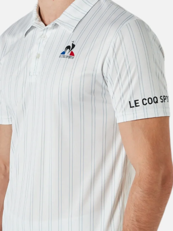 CHOMBA LECOQ TENNIS STRIPE POLO