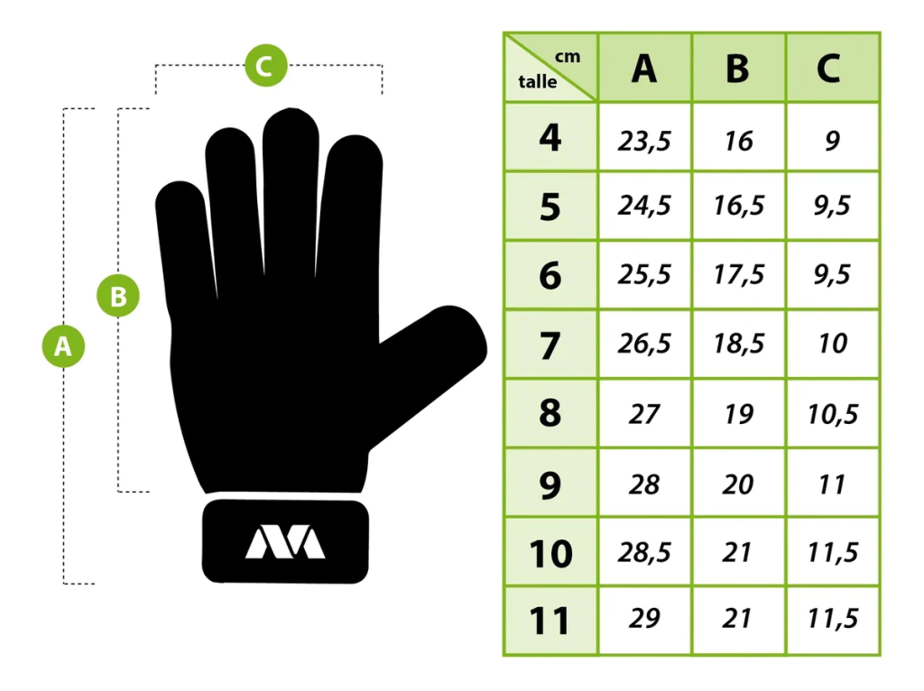 GUANTES DE ARQUERO MUNICH MAX T