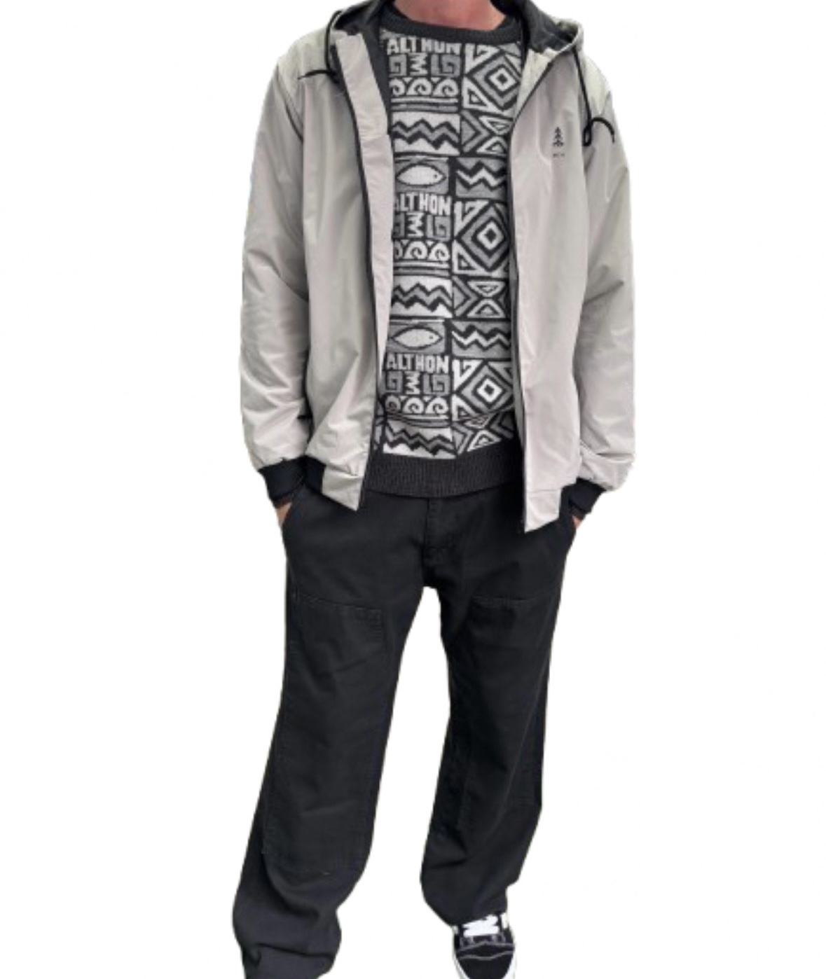 CAMPERA MTH KAIRONG 809 ROMPEVIENTO CAPUCHA ELASTICO