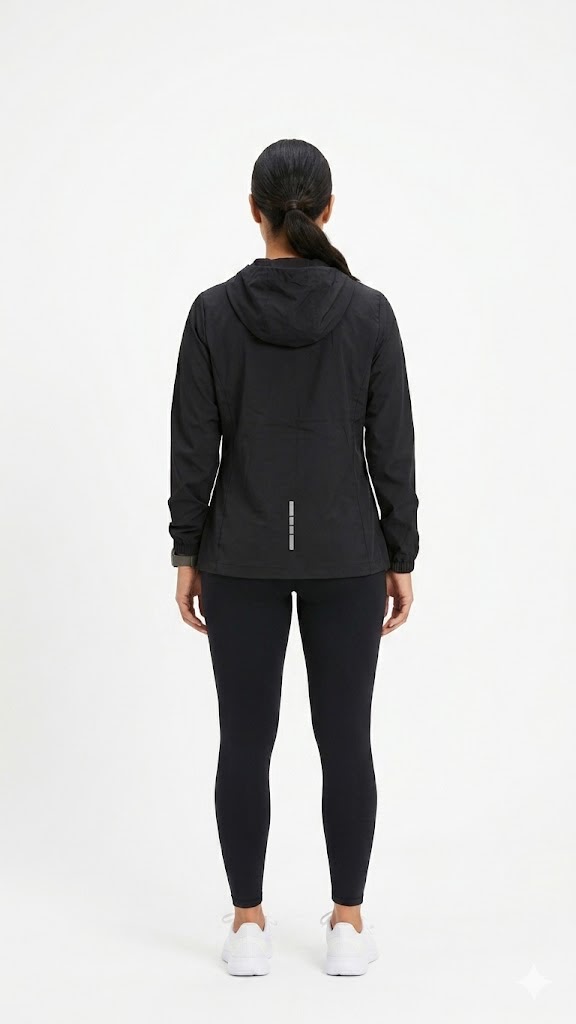 CAMPERA AVIA MUJER ROMPEVIENTO PLANA Y ELASTANO