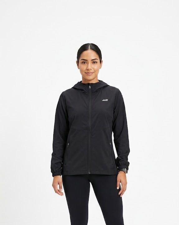 CAMPERA AVIA MUJER ROMPEVIENTO PLANA Y ELASTANO